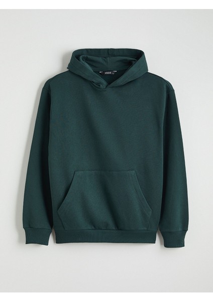 Yeni Sezon Uzun Kollu Erkek Kalın Hoodie