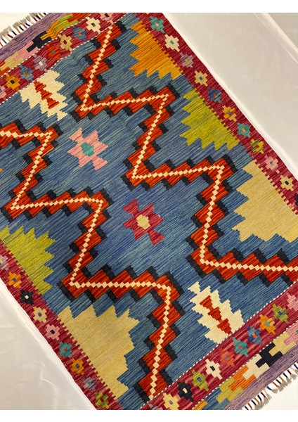 El Dokuma Afgan Kök Boya Kilim fiyatları