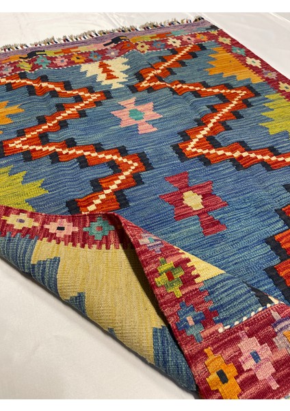 El Dokuma Afgan Kök Boya Kilim modelleri