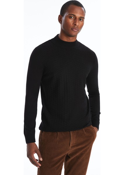 Yeni Sezon Yarım Balıkçı Yaka Uzun Kollu Erkek Triko Kazak fiyatları