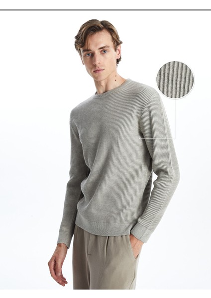 Yeni Sezon Bisiklet Yaka Erkek Triko Kazak