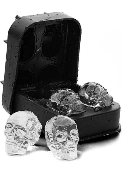 Kuru Kafa Şekilli Silikon Buz Kalıbı