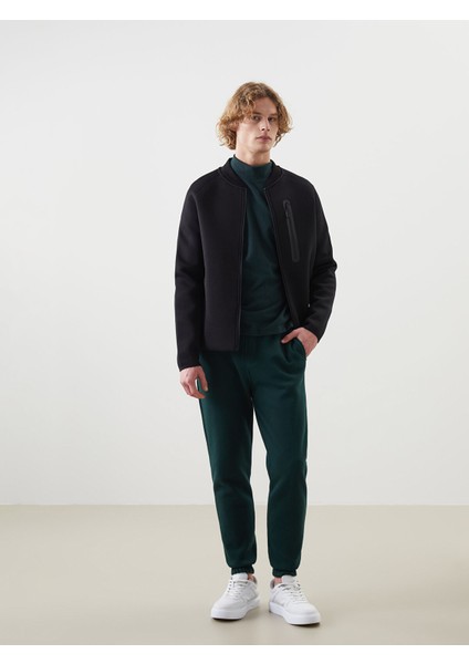 Yeni Sezon Standart Kalıp Erkek Kalın Jogger Eşofman Altı