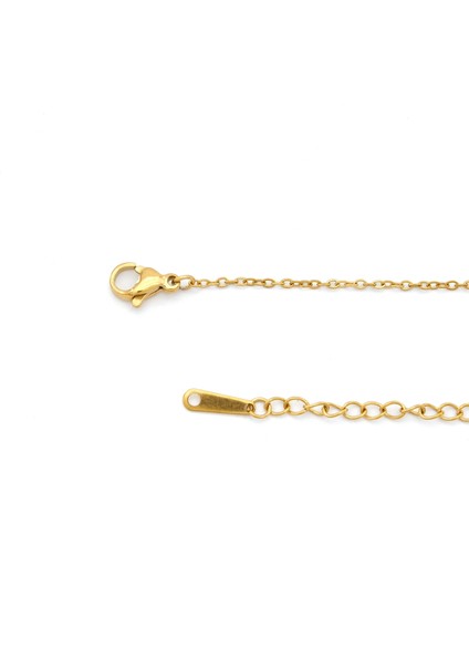 Çelik Kolye - Kelebek Kolye Altın Kaplama KLY-633 modelleri