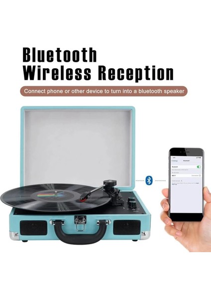 Dıgıtnow Vinil Plak Çalar Kablosuz Pikap modelleri