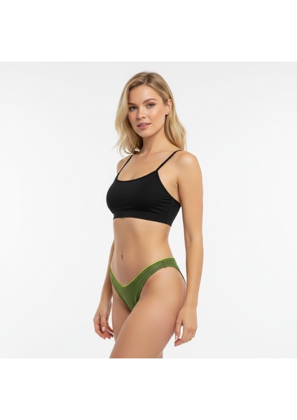 Kadın Tül Transparan Slip BB2047