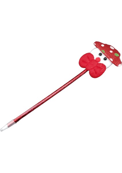 Kalem Yılbaşı Temalı Noel Baba Kardan Adam Figürlü Yılbaşı Tükenmez Kalem modelleri