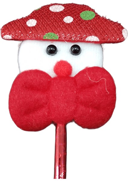 Kalem Yılbaşı Temalı Noel Baba Kardan Adam Figürlü Yılbaşı Tükenmez Kalem fırsatları