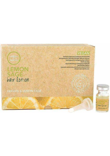Tea Tree Keravis Lemon Sage Saç Bakım Losyonu 12X6ML fiyatları