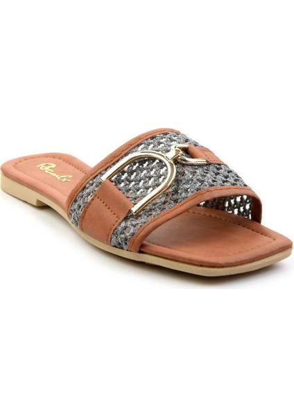 Lvsqvr Pıer Taba Cilt Terlik (Numara: 40)