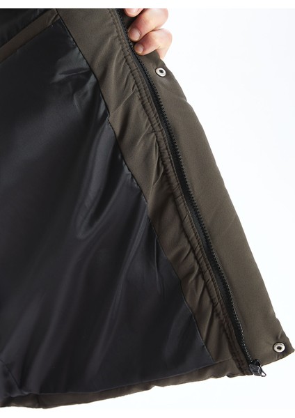 Yeni Sezon Standart Kalıp Dik Yaka Erkek Şişme Yelek fırsatları