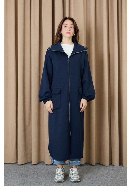 Kadın Yakası ve Arka Belden Tünelli Basic Kap Elbise 15225 fiyatları