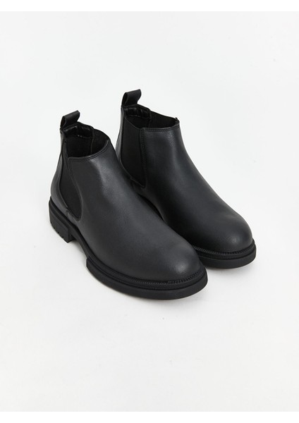 Yeni Sezon Deri Görünümlü Erkek Bot