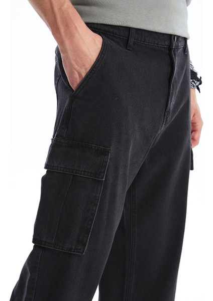 Yeni Sezon Loose Fit Erkek Jean Pantolon fırsatları