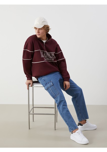 Yeni Sezon Baggy Fit Erkek Jean Pantolon