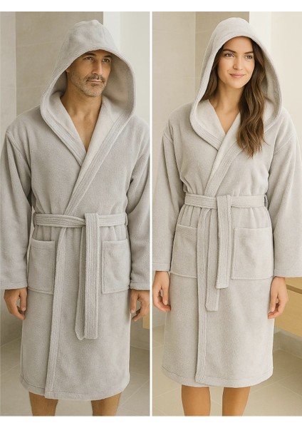 Bambu Penye Iplik Yumuşak Dokulu Su Emiciliği Yüksek Unisex Kadın Erkek Bornoz modelleri