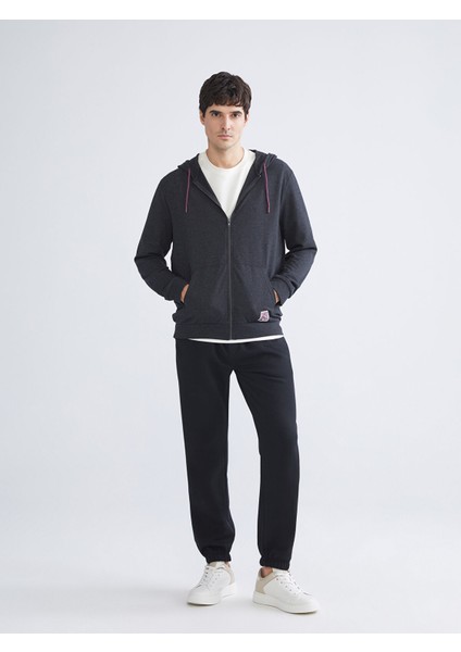 Yeni Sezon Kapüşonlu Uzun Kollu Erkek Fermuarlı Sweatshirt fiyatları