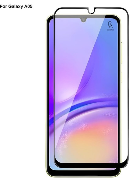 Samsung Galaxy A05 Uyumlu Kolay Uygulama Aparat Mekanizmalı Tam Kaplayan Cam Ekran Koruyucu fiyatları