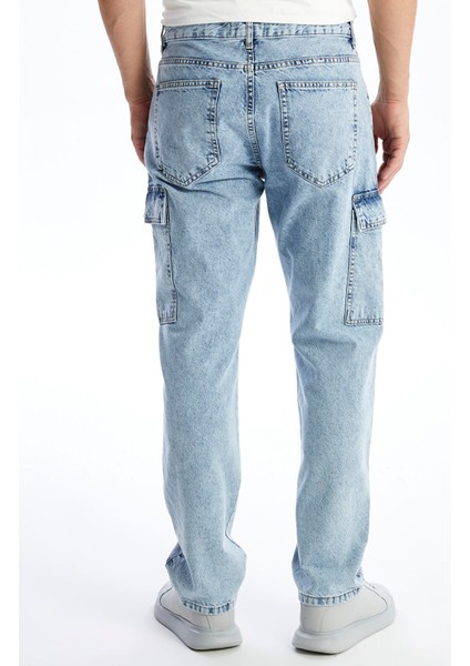 Yeni Sezon Standart Kalıp Erkek Kargo Jean Pantolon indirimleri