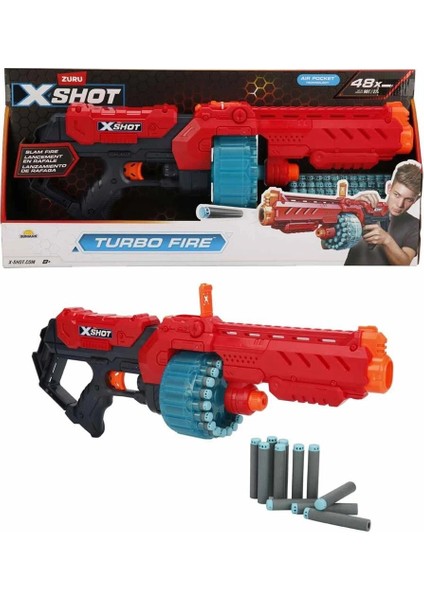 X-Shot Silah Sünger Atan Excel Turbo Fire