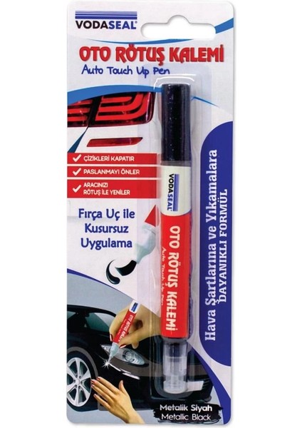 Bfs Vodaseal Oto Rötuş Kalemi Metalik Siyah 5 ml