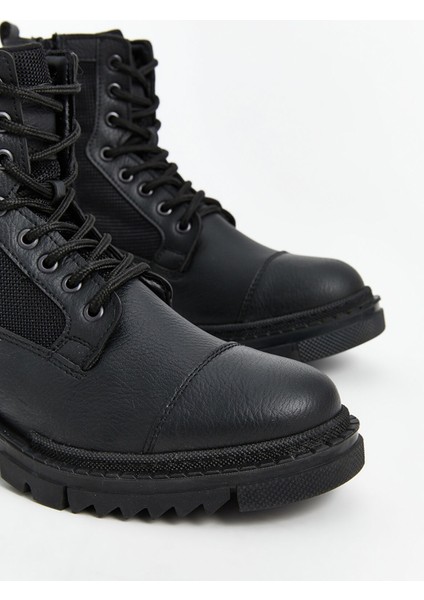 Yeni Sezon Deri Görünümlü Erkek Bot modelleri