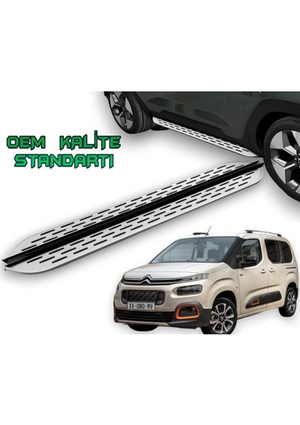 Citroen Berlingo ** Kısa Saşe ** 2019 2020 2021 2022 2023 2024 2025 2026 Araca Özel Yan Basamak