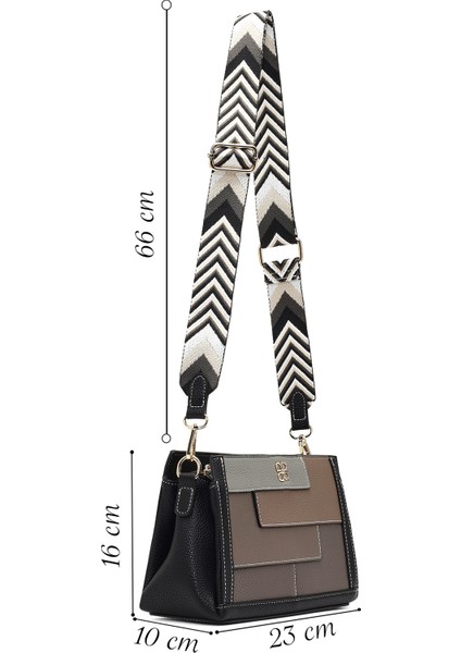 Kadın Siyah Uzun Askılı Çapraz Çanta 25WBD2660FT fiyatları