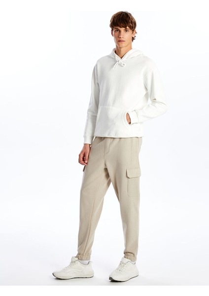 Yeni Sezon Standart Kalıp Erkek Kalın Jogger Eşofman Altı