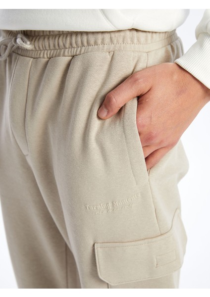 Yeni Sezon Standart Kalıp Erkek Kalın Jogger Eşofman Altı fırsatları