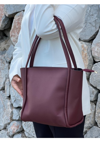 Paula Model Kahverengi Kadın El ve Omuz Çantası