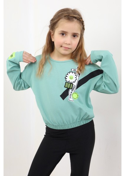 Kız Çocuk Baskılı Tişört