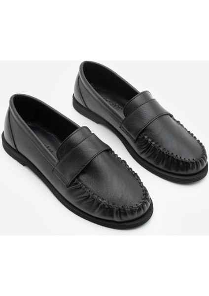 Kadın Loafer Makosen Günlük Ayakkabı Margos Siyah indirimleri