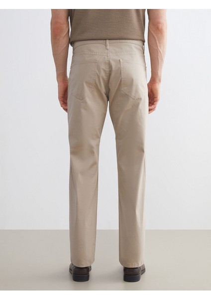 Yeni Sezon Standart Kalıp Gabardin Erkek Chino Pantolon fırsatları