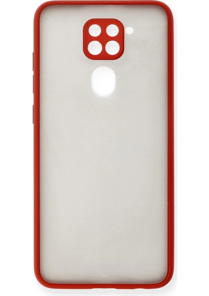 Xiaomi Redmi Note 9 Kılıf Montreal Silikon Kapak - Kırmızı fiyatları