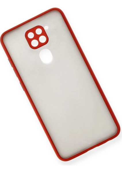 Xiaomi Redmi Note 9 Kılıf Montreal Silikon Kapak - Kırmızı modelleri