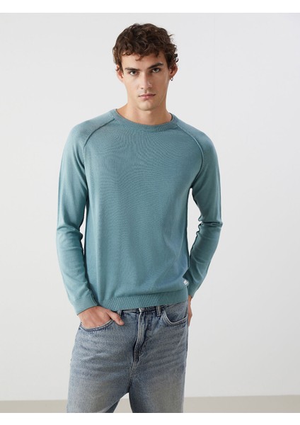 Yeni Sezon Bisiklet Yaka Erkek Triko Kazak