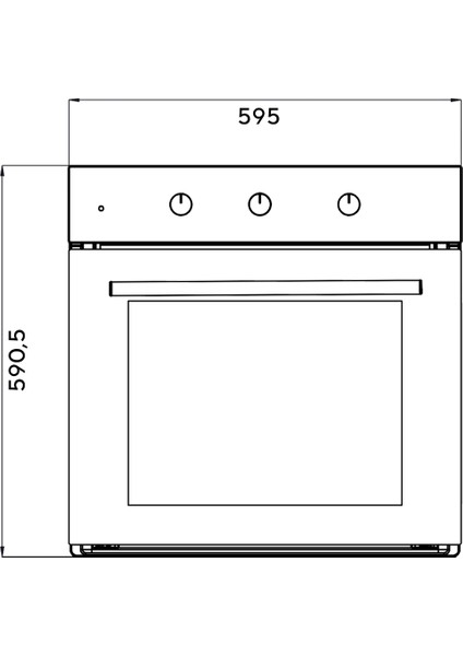 Turbo Fanlı Aynalı Flotal Cam Ankastre Fırın B66-SF2(MT) fırsatları