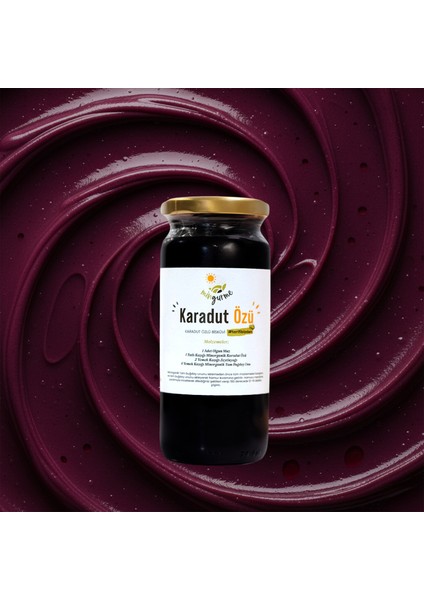 Karadut Özü Soğuk Sıkım 2'li Paket (2X315GR) Katkısız, Koruyucusuz ve Ilave Şekersiz