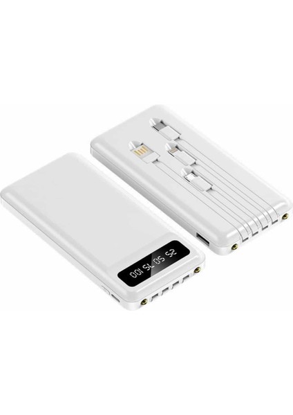 4 Çıkışlı 20.000 Mah Powerbank Uzun Pil Ömürlü Taşınabilir fiyatları