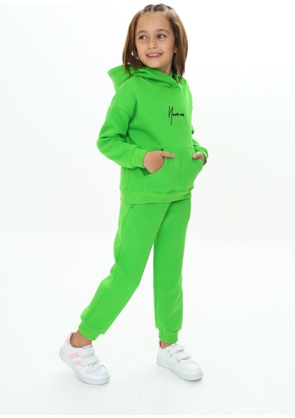 Kız Çocuk Kapüşonlu Eşofman Takım modelleri