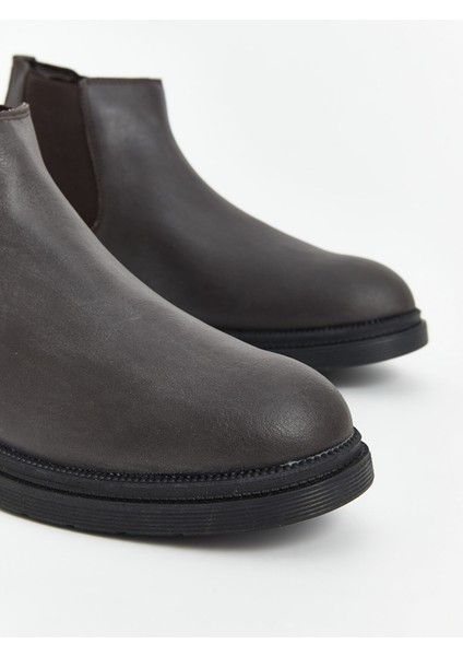 Yeni Sezon Deri Görünümlü Erkek Bot modelleri