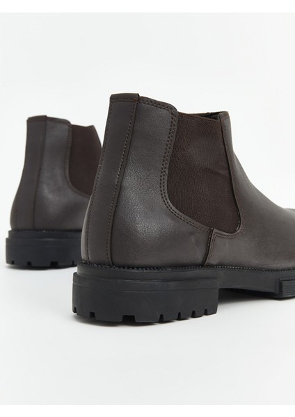 Yeni Sezon Deri Görünümlü Erkek Bot indirimleri