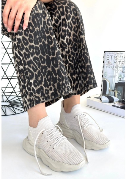 Lvsqvr Henta Bej Triko Bağcıklı Spor Ayakkabı (Numara: 40) fiyatları