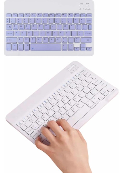 Q Klavye Türkçe Bluetooth Klavye Tüm Cihazlara Uyumlu Kablosuz modelleri