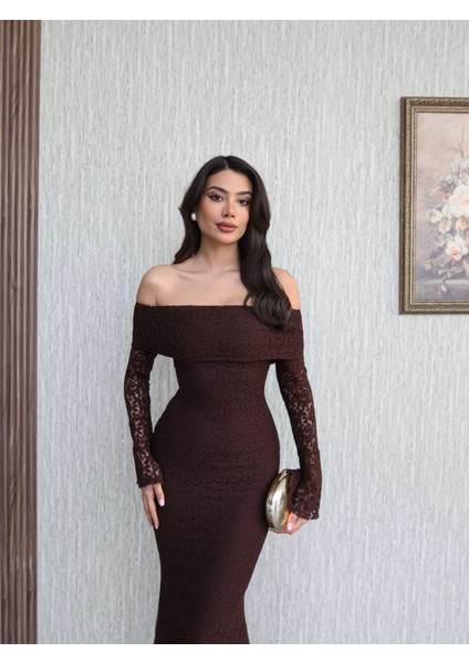 Astarlı Madonna Yaka Elbise fiyatları