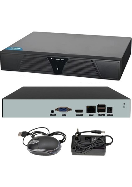 AS-608NX 8 Kanal Nvr Kayıt Cihazı