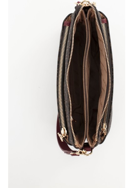 Benetton Kadın Kol Çantası Kahve-Bordo BNT1694