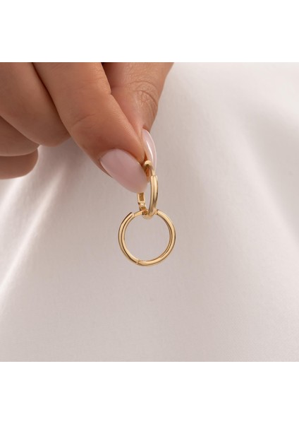 Halka 14 Ayar Altın Küpe fiyatları