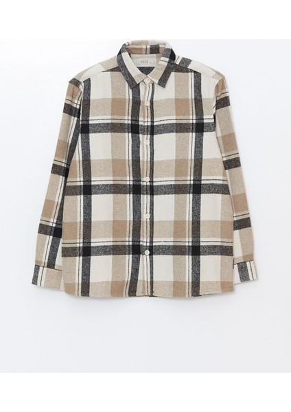 Yeni Sezon Regular Fit Uzun Kollu Ekose Erkek Oduncu Gömlek indirimleri